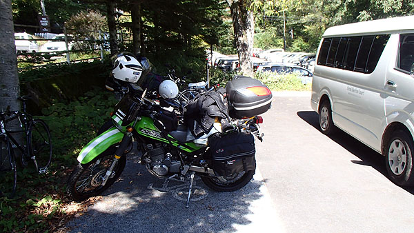 ハルニレテラスの駐輪スペース